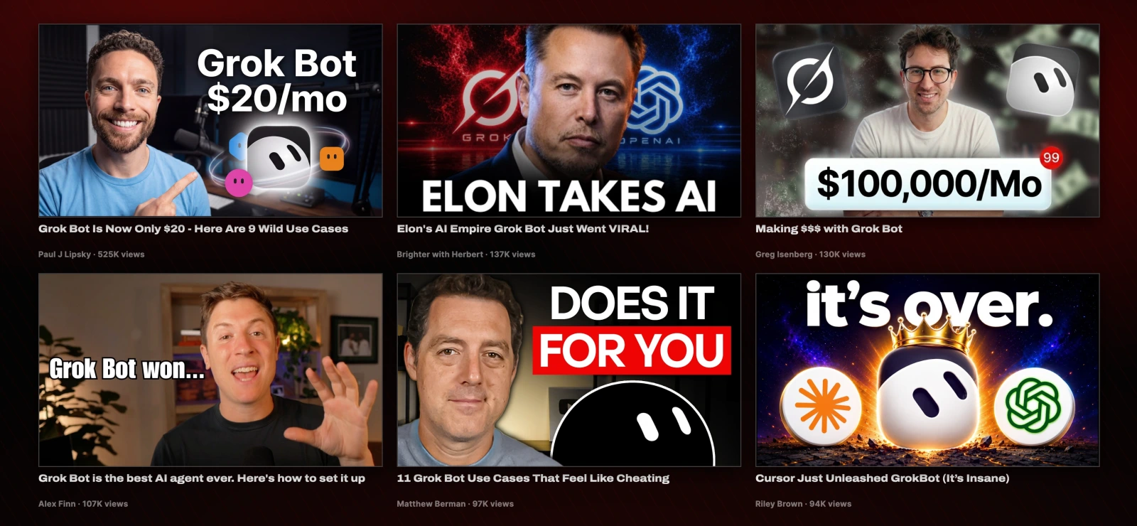 On YouTube right now: one wall of videos selling the dream, another picking it apart